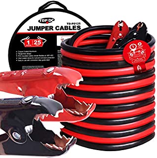 TOPDC Jumper Cables 1-Gauge