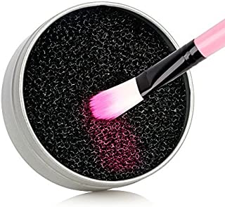 MS.DEAR Color Removal Sponge - Dry Makeup Brush Quick Cleaner Sponge - Removes Shadow Color from Your Brush without Water or Chemical Solutions - Compact Size for Travel