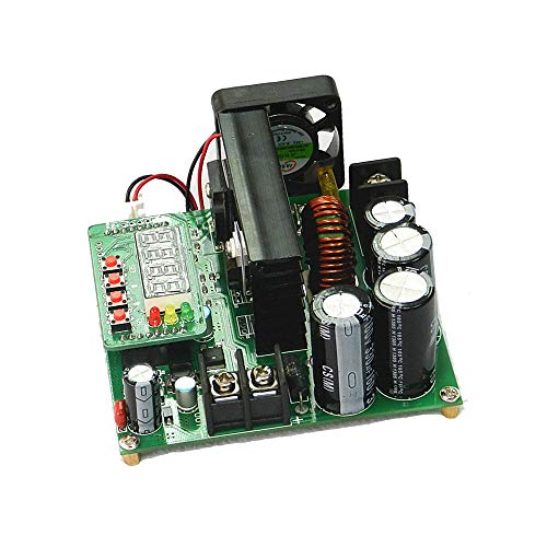 WSDMAVIS 1 Pcs DC-DC BST900W CC CV Boost Converter Step Up Power Supply Module Adjustable 8-60V to 10-120V 15A LED Display Output Voltage Current Power etc.