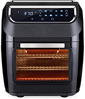 Best Choice Products 11.6qt 1700W 8-in-1 Electric XL Air Fryer Oven, Rotisserie, Dehydrator Kitchen Cooking Set w/ 8 Accessories, LED Touchscreen, Removable Door, Viewing Window, Overheat Protection