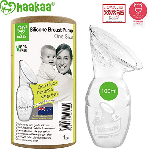 Haakaa Manual Breast Pump 4oz/100ml,2019 New Style