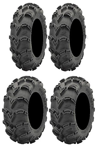 Full set of ITP Mud Lite XL 26x9-12 and 26x10-12 ATV Tires (4)