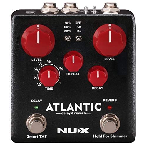 NUX Atlantic Multi Delay and Reverb Effect Pedal