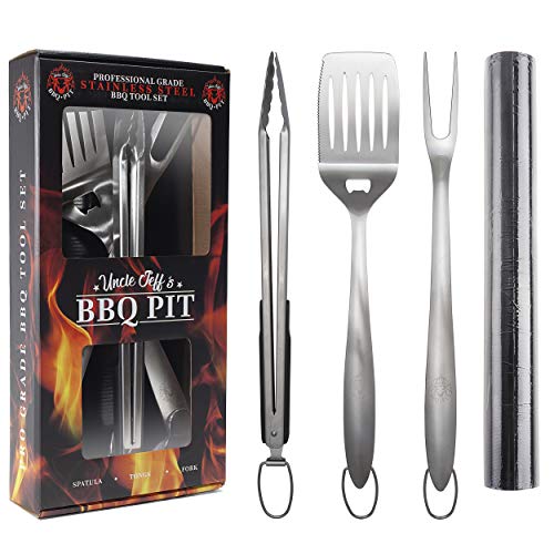 Heavy Duty BBQ Grilling Tools Set - Professional Grade 18