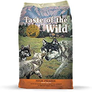 Taste of the Wild Grain Free High Protein Real Meat Recipe High Prairie Puppy Premium Dry Dog Food