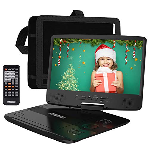 HD JUNTUNKOR 12.5 inch Portable DVD Player