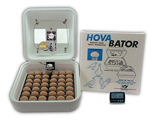 HovaBator Advanced Egg Incubator Combo Kit: Includes Incubator, Fan kit, Egg Turner, Digital Thermometer/Hygrometer