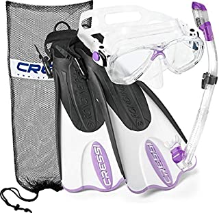 Cressi Palau Mask Fin Snorkel Set