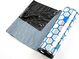 Flame Retardant Automotive Sound Deadening Butyl Mat - Audio Noise Insulator Sound Dampener (Butyl Mat : 40cm X 100cm)