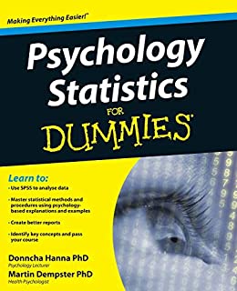 Psychology Statistics For Dummies