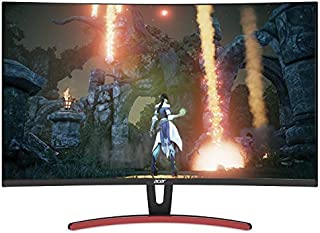 Acer ED323QUR Abidpx 31.5 Inches WQHD (2560 x 1440) Curved 1800R VA Gaming Monitor with AMD Radeon FREESYNC Technology - 4ms; 144Hz Refresh Rate; Display Port, HDMI Port & DVI Port