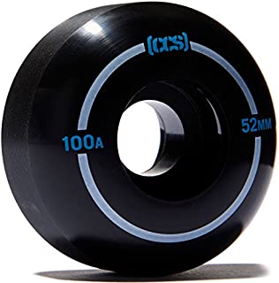 CCS Skateboard Wheels - Multiple Colors (Black, 52mm)