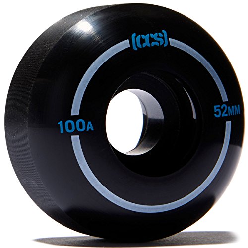 CCS Skateboard Wheels - Multiple Colors (Black, 52mm)