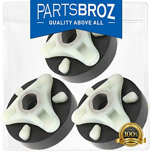 285753A (3-Pack) Motor Coupling for Whirlpool & Kenmore Direct Drive Washing Machines by PartsBroz - Replaces AP3963893, 1195967, 280152, 285140, 285743, 3364002, 3364003, 62693, ER285753, PS1485646