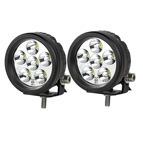 Lightronic 3.5 Round 18W 6000K LED Off Road Fog & Driving Lights