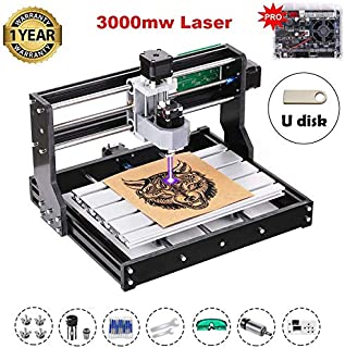 Upgrade Version 3000mW CNC 3018 Pro GRBL Control DIY Mini CNC Machine