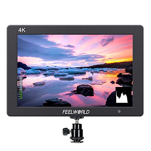 FEELWORLD T7 7 Inch IPS 4K HDMI Camera Field Monitor Video Assist Full HD 1920x1200 Solid Aluminum Housing DSLR Monitor with Peaking Focus False Colors