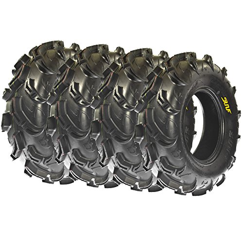 Sun.F A048 ATV Mud Tires 26x9-12 Front & 26x11-12 Rear, Set of 4