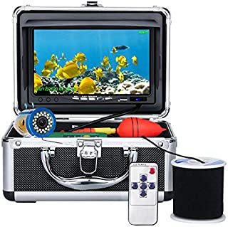 Underwater Fishing Camera, Anysun Portable Fish Finder Camera with 7'' Color LCD monitor HD1080P Waterproof IP68 Underwater Viewing System with 30m/100ft Cable for Ice, Lake, Boat, Sea Fishing(NO DVR)