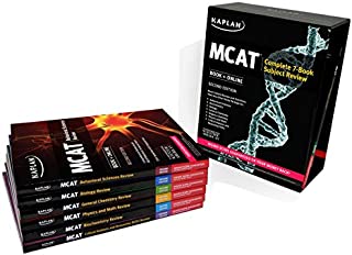 Kaplan MCAT Complete 7-Book Subject Review: Book + Online (Kaplan Test Prep)