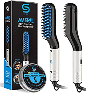 Beard Straightener for Men, scree