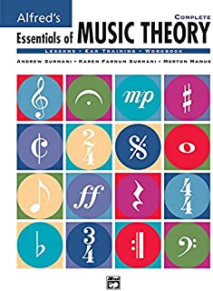 Alfred's Essentials of Music Theory, Complete (Lessons * Ear Training * Workbook)-------------- (CD's Not Included)