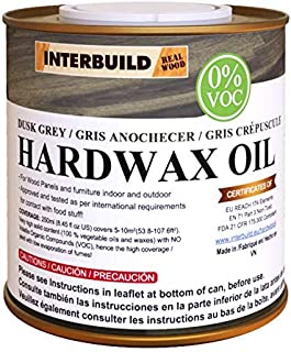 INTERBUILD HARDWAX Oil - Zero VOC - 8.45 oz. can - Dusk Grey