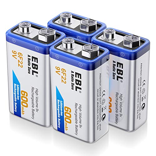 10 Best Rechargeable 9v Batteries