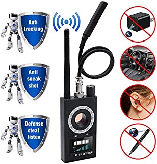 sherry Anti Spy Detector & Camera Finder RF Signal Detector GPS Bug Detector Hidden Camera Detector for GSM Tracking Device GPS Radar Radio Frequency Detector