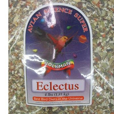 Avian Science Super Eclectus Bird Seed 4 lb 2 Pack