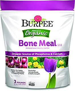 Burpee Organic Bone Meal Fertilizer, 3 lb (1 Pack)