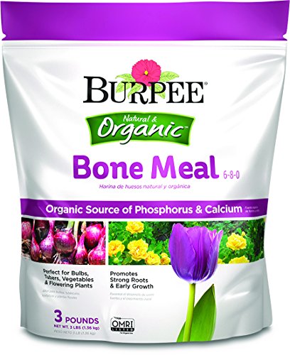 Burpee Organic Bone Meal Fertilizer, 3 lb (1 Pack)