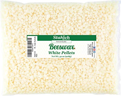 Stakich White Beeswax Pellets