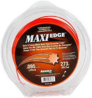 Arnold Maxi-Edge .095-Inch x 200-Foot Commercial Grade String Trimmer Line