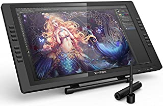 XP-PEN Artist22E Pro Drawing Pen Display Graphic Monitor IPS Monitor 8192 Level Pen Pressure Drawing Pen Tablet Dual Monitor with 16 Express Keys and Adjustable Stand 21.5 Inch