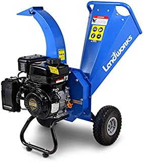 Landworks Mini Wood Chipper Shredder Mulcher Heavy Duty 7HP 212cc Compact Design 3