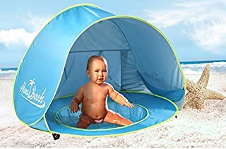 Monobeach Baby Beach Tent Pop Up Portable Shade Pool UV Protection Sun Shelter for Infant