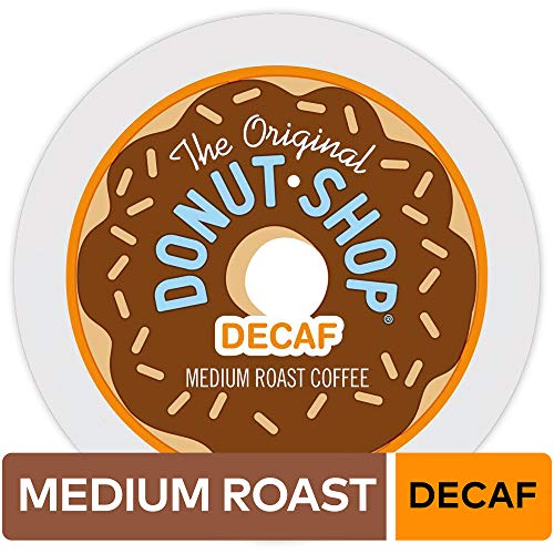 The Original Donut Shop Decaf Keurig Single-Serve K-Cup Pods, Medium Roast Coffee, 72 Count