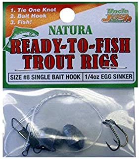 Uncle Josh TR-14-S8 Trout Rigs 1/4 oz #8 Hook