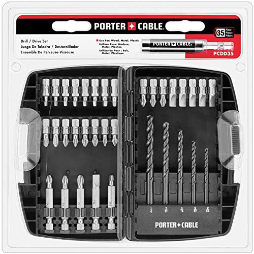 Porter Cable PCDD35 35-piece Drilling And Driving Bit Set