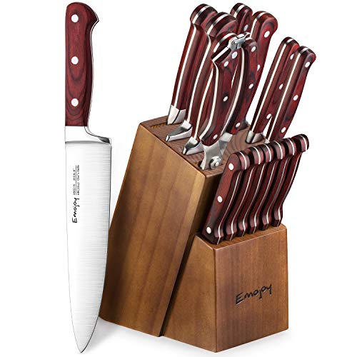 Emojoy Knife Set, 15-Piece