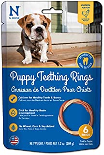 N-Bone Puppy Teething Ring Chicken Flavor (1 Pack Of 6 Rings)