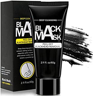 Blackhead Remover Mask, Charcoal Peel Off Mask, Deep Cleansing Black Mask, Activated For All Skin