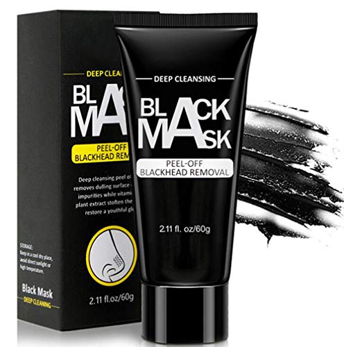 Blackhead Remover Mask, Charcoal Peel Off Mask, Deep Cleansing Black Mask, Activated For All Skin