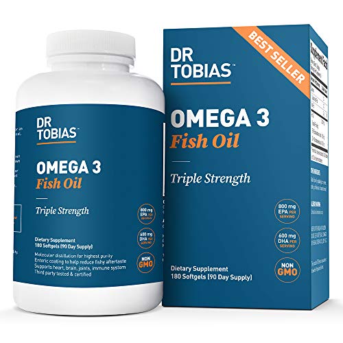 Dr Tobias Omega 3 Fish Oil Triple Strength