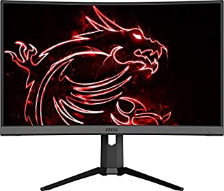MSI Non-Glare with Narrow Bezel 240Hz 1ms Height Adjustment 1500R Curvature AMD FreeSync HDMI/DP/USB HDR Ready 1920 x 1080 FHD 27 Gaming Monitor (Optix MAG272CRX), Black