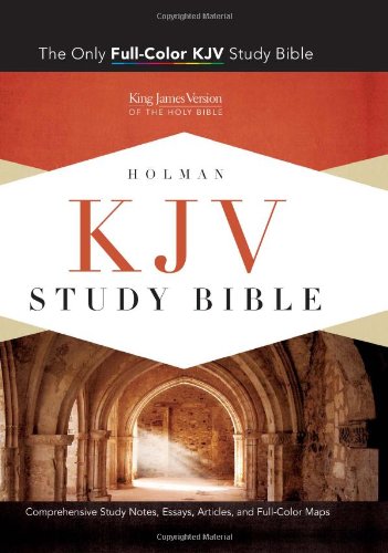 KJV Study Bible, Saddle Brown LeatherTouch Indexed