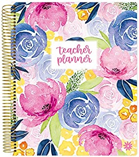 bloom daily planners Undated Academic Year Teacher Planner - Lesson Plan Calendar Book - 9