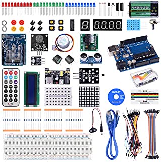 kuman Complete Starter Kit with Detailed Tutorial and Reliable Components for Arduino Project Mega 2560 Robot breadboard Kits