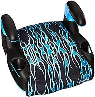 Evenflo AMP Select Car Booster Seat, Blue Flames